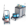 Fantom Procart 73131 Ayrılabilir Aksesuar Takımlı Temizlik Arabası, Çöp Bölmeli
