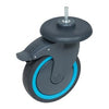 Fantom Procart TPO 517T Frenli ve Tamponlu Plastik Tekerlek, 150 mm