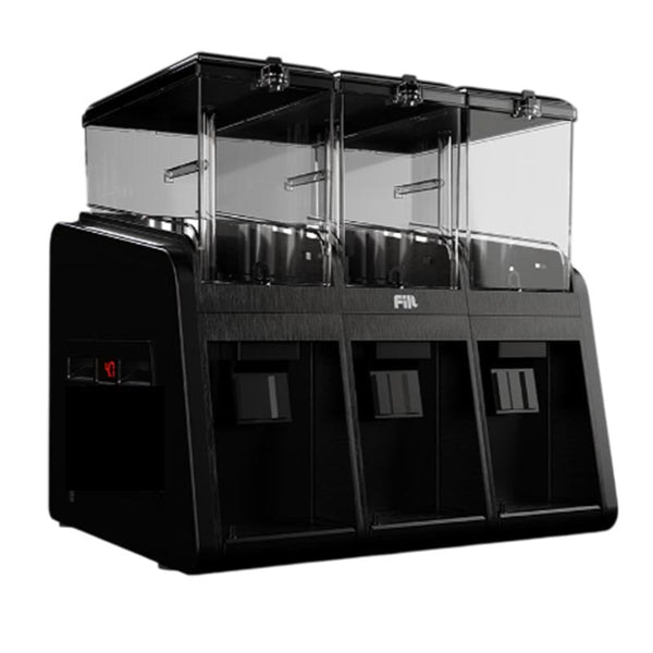 Fill Classic C3-S1 Fıskiyeli Soğuk İçecek Dispenseri, 3x19 L, Siyah