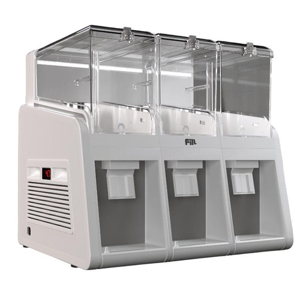 Fill Classic Pro P3-G1 Fıskiyeli Soğuk İçecek Dispenseri, 3x19 L, Beyaz Gri