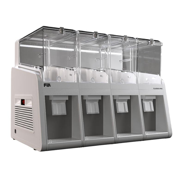 Fill Classic Pro P4-G1 Fıskiyeli Soğuk İçecek Dispenseri, 4x19 L, Beyaz Gri