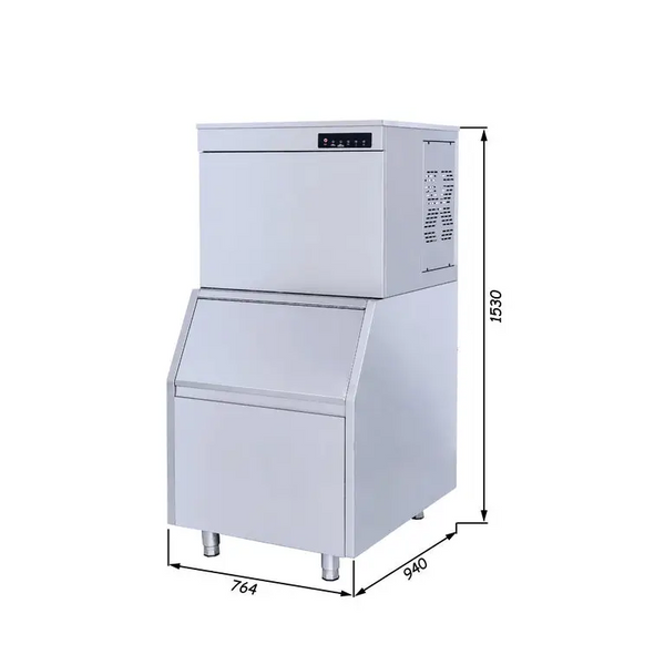 Iceinox 250 Kg Buz Makinesi Hazne Dahil