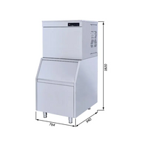 Iceinox 400 Kg Buz Makinesi Hazne Dahil