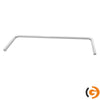 Galleyz Çalışma Tezgahı - Paslanmaz Çelik - PREMIUM - 1800x600mm - Alt Raflı, Destekli & Sırtlı
