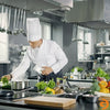Galleyz Çalışma Tezgahı - Paslanmaz Çelik - PREMIUM - 1800x600mm - Alt Raflı, Destekli & Sırtlı