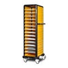 Gastrolley 150 Tekli Servis Tepsi Arabası, 2 Yanı ve Arkası Kapalı, 57x71x174 cm