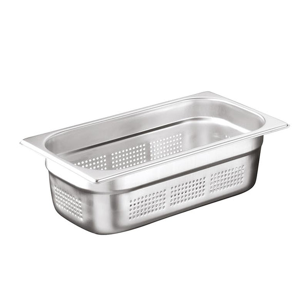 Öztiryakiler Delikli Gastronorm Küvet, GN 1/3, 32.5x17.6x2 cm