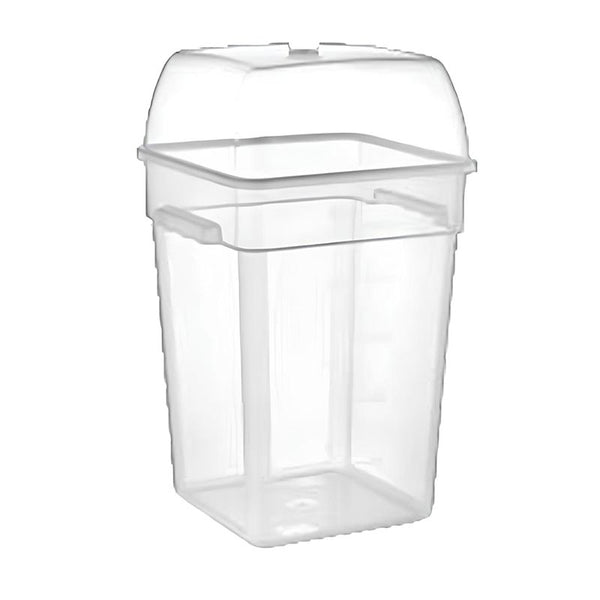 GastroPlast GFPP-18 Şeffaf Polipropilen Fanus, 280x280 mm