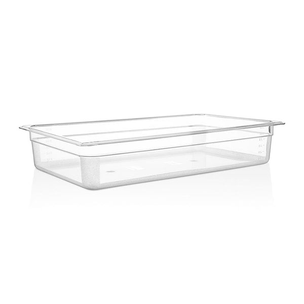 GastroPlast GN 1/1-100 mm Gastronorm Küvet, Polikarbon