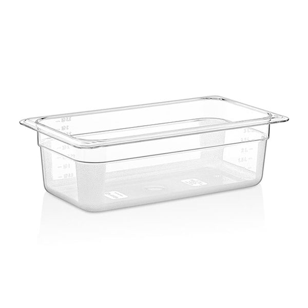 GastroPlast GN 1/3-100 mm Gastronorm Küvet, Polikarbon