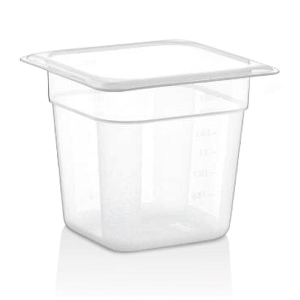 GastroPlast GN 1/6-150 mm Gastronom Küvet, Polipropilen