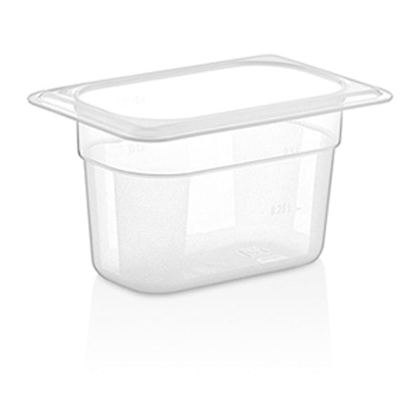 GastroPlast GN 1/9-100 mm Gastronorm Küvet, Polikarbon