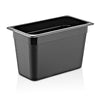 GastroPlast GN1/3-200 mm Polipropilen Gastronorm Küvet, Siyah
