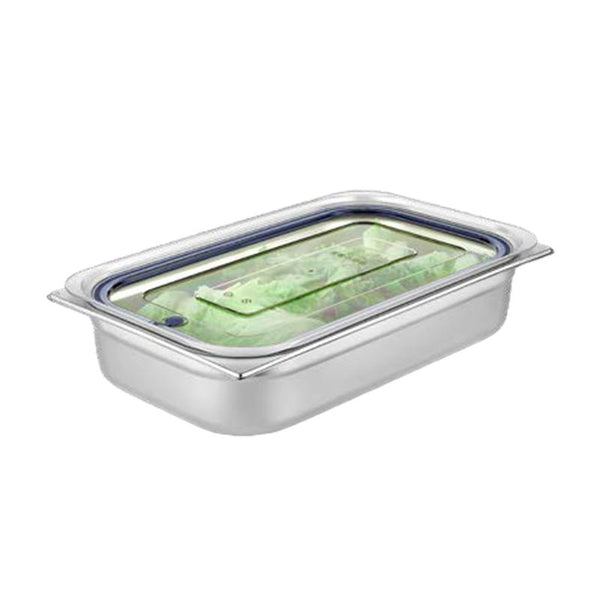GastroPlast GN 1/1 Sızdırmaz Polikarbon Gastronorm Kapağı, Mavi