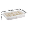 GastroPlast GPHPE-100 Polietilen Pizza Hamur Teknesi, 400x600x100 mm