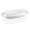 GastroPlast GPL-K24 Polikarbon Kayık Tabak Kapağı, 24 cm