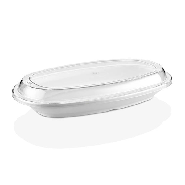 GastroPlast GPL-K34 Polikarbon Kayık Tabak Kapağı, 34 cm