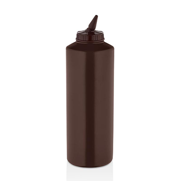 GastroPlast GPS-1000 Ayarlı Uçlu Fişek Sosluk, 1000 ml, Kahverengi