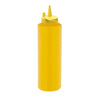 GastroPlast GPSC-1000 Kapaklı Fişek Sosluk, 1000 ml, Sarı