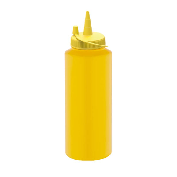 GastroPlast GPSC-500 Kapaklı Fişek Sosluk, 500 ml, Sarı