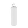 GastroPlast GPSC-750 Kapaklı Fişek Sosluk, 750 ml, Beyaz