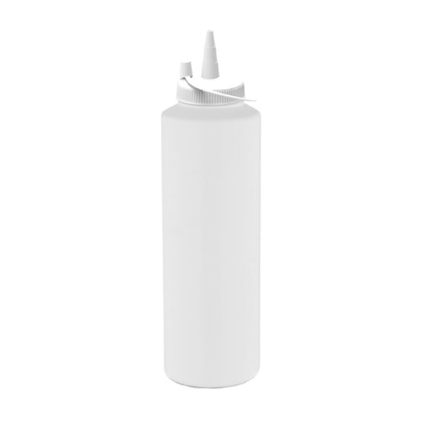 GastroPlast GPSC-750 Kapaklı Fişek Sosluk, 750 ml, Beyaz