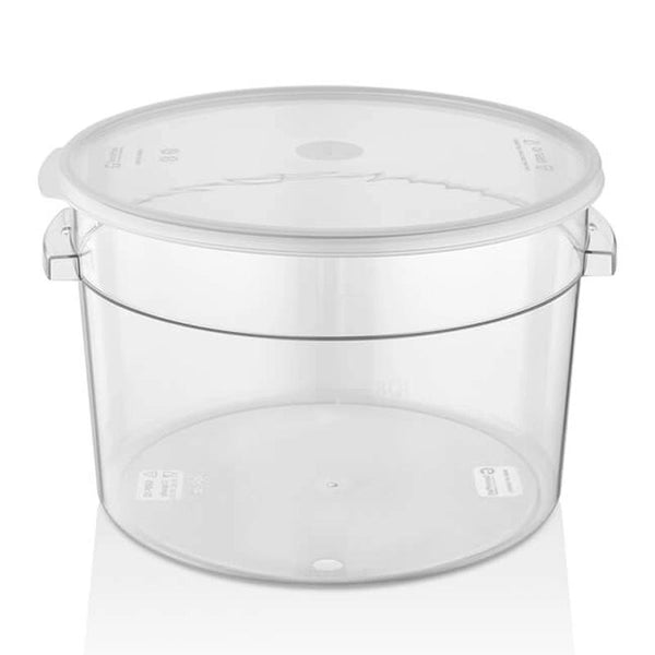 GastroPlast GRP-18 Polikarbon Yuvarlak Saklama Kabı, 17 L