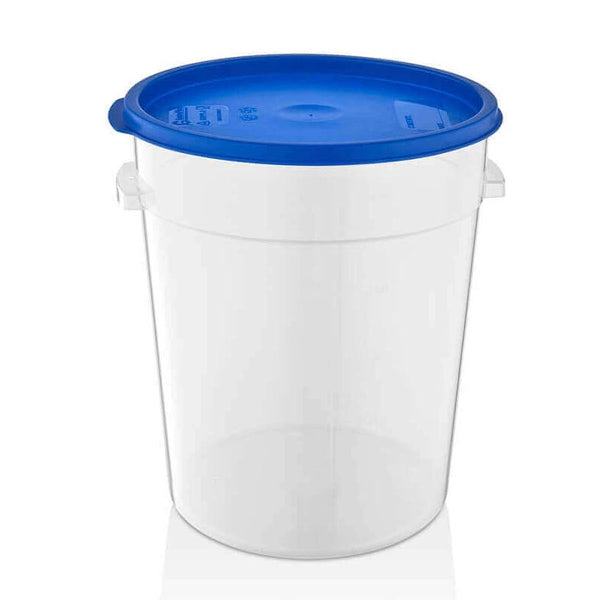GastroPlast GRPP-22 Polipropilen Yuvarlak Saklama Kabı, 20.82 L