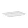 GastroPlast Polikarbonat Fanus Tepsisi, 20x26 cm, Beyaz
