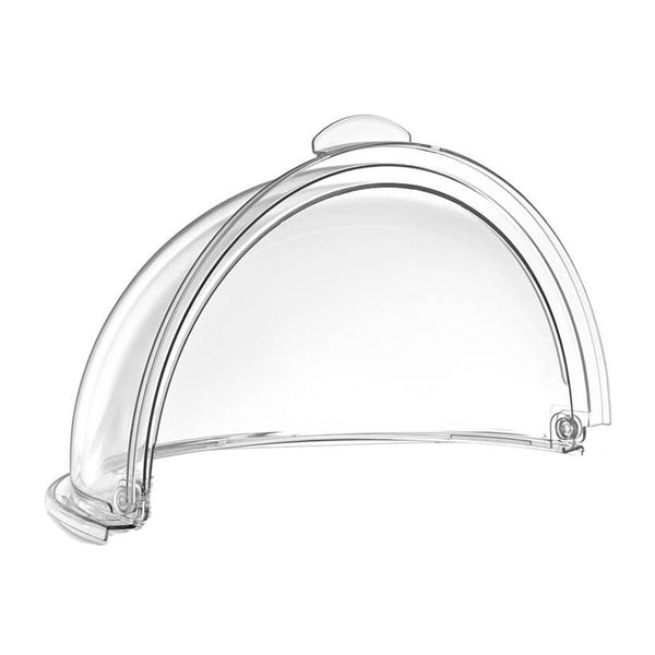 Gastroplast GFM-13 Yuvarlak Menteşeli Fanus, 39.5 cm, Şeffaf