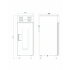 Iceinox RTP 730 Dik Tip Mayalandırma Buzdolabı-1 Kapılı