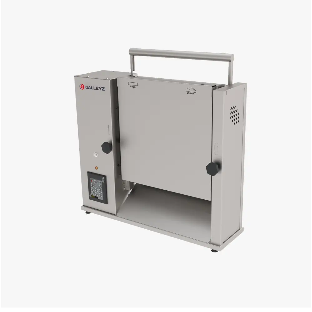 Dikey Hamburger Ekmek Kızartma Makinesi Dijital