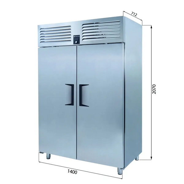 Iceinox VTS 1150 Dikey Tip Snack - Buzdolabı 2 Kapılı