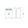 Iceinox VTS 1150 N Dikey Tip Snack Dondurucu - 2 Kapılı