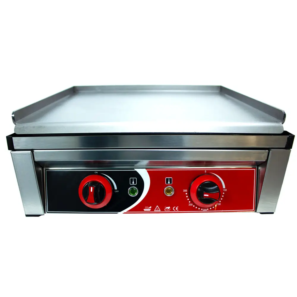 Işıkgaz SLVR-2155 50 Cm Elektrikli Sanayi Tipi Pleyt Sac Izgara Barbekü - e