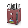Işıkgaz EL-01K Jumbo Çay Makinesi Kırmızı 13 Litre (Demlikler Dahil)