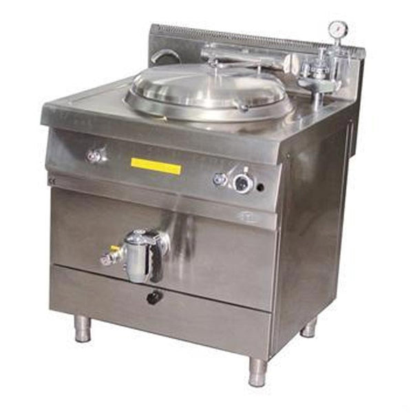 Öztiryakiler İndirekt Ventilli Kaynatma Tenceresi, 80 L, 80x75 cm