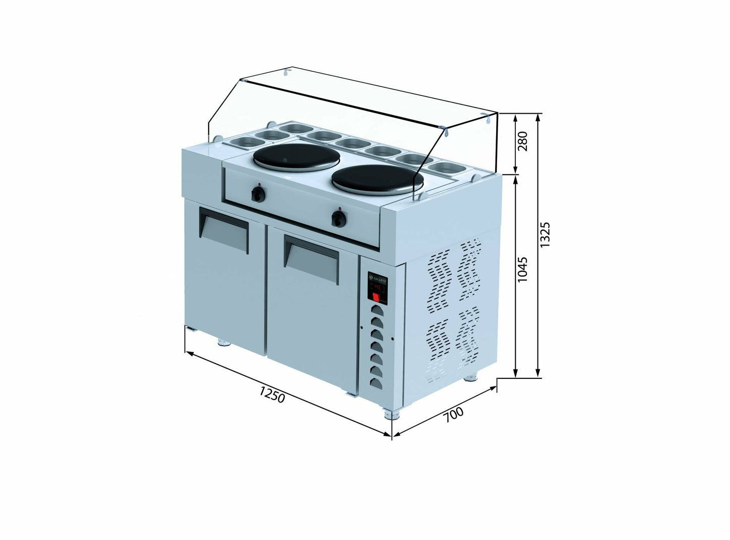 Krep Buzdolabı - 2 Kapılı - KRN 330