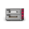 Inoxclass Çift Katlı Pizza Fırını Elektrikli 25 cm x 8 Pizza Kapasiteli Margarita M402E