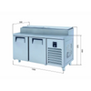 Iceinox Make Up Buzdolabı - 2 Kapılı - PTS-L 330