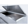 Iceinox Make Up Buzdolabı - 4 Kapılı - Mermerli - Yüksek 250x70x130 Cm