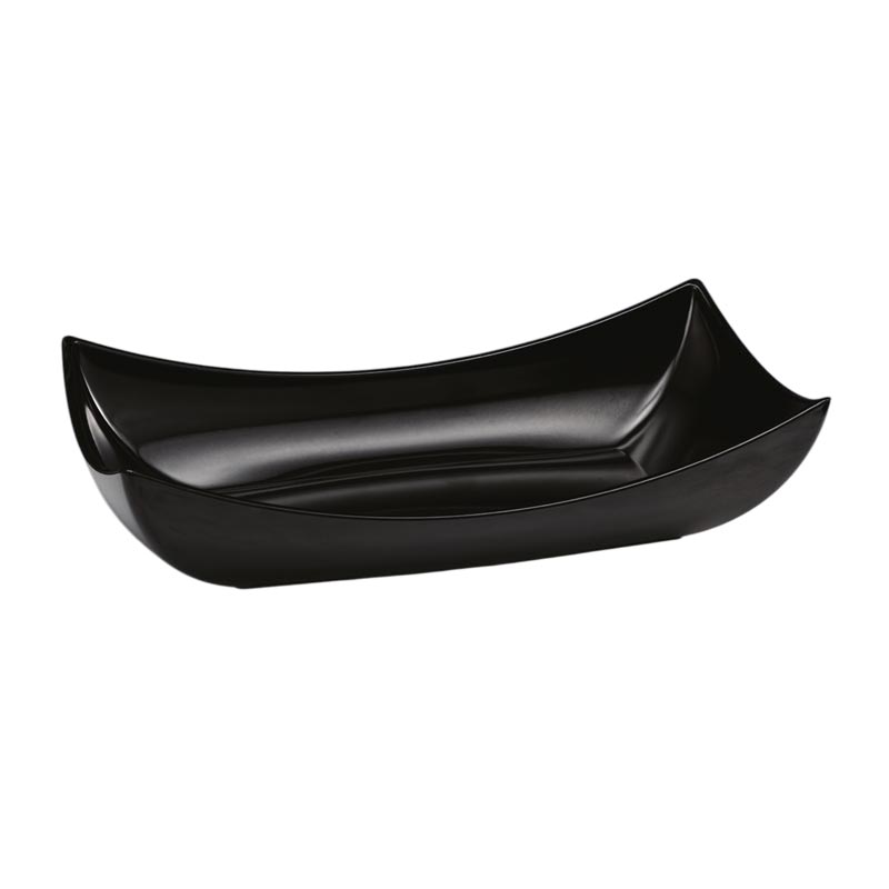 Zicco K-2023 Melamin Büyük Boy Teşhir Tabağı, 47.5x26x8 cm, Beyaz