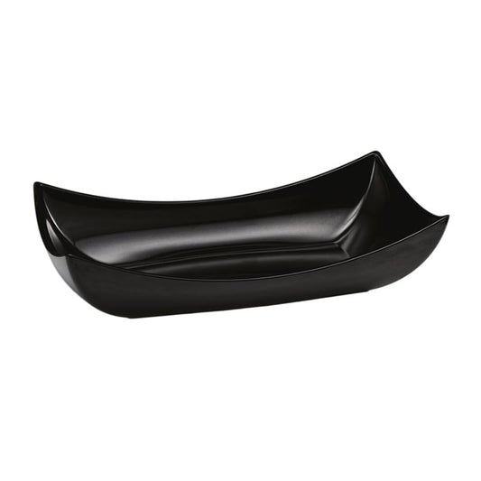 Zicco K-2023 Melamin Büyük Boy Teşhir Tabağı, 47.5x26x8 cm, Beyaz