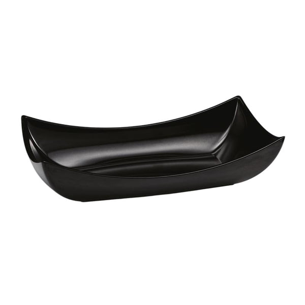 Zicco K-2023 Melamin Büyük Boy Teşhir Tabağı, 47.5x26x8 cm, Beyaz