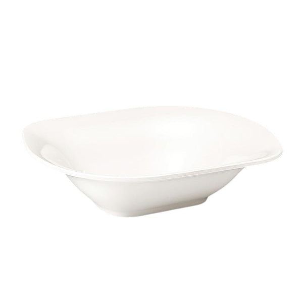 Zicco K-13061 Melamin Teşhir Kasesi, 26x30x8 cm, Beyaz