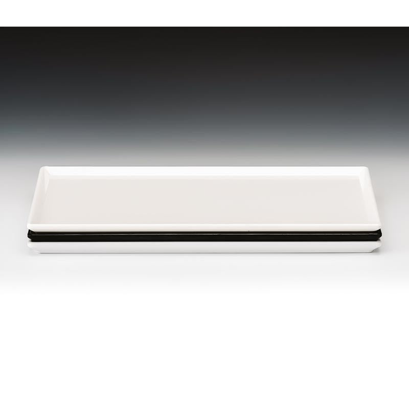 Zicco K-2044 Melamin Teşhir Tabağı, 18x35 cm, Mavi