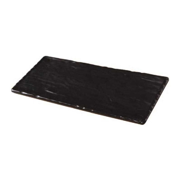 Zicco K-2052 Melamin Teşhir Tabağı, 19x64.5 cm, Siyah