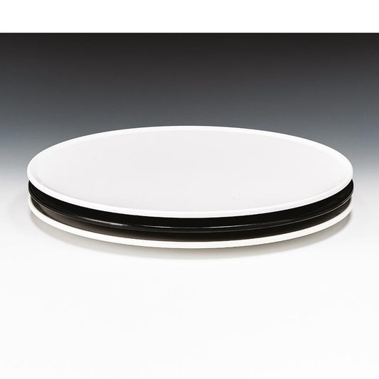 Zicco K-2046 Melamin Teşhir Tabağı, 32, 5 cm, Beyaz