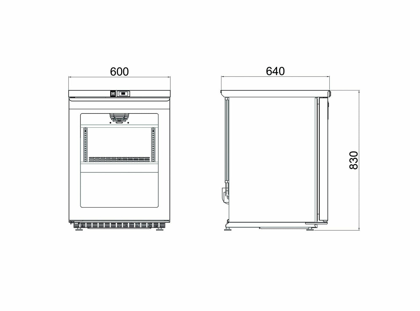 Mini Dry Aged Refrigerators - 1 Door - DAG 140