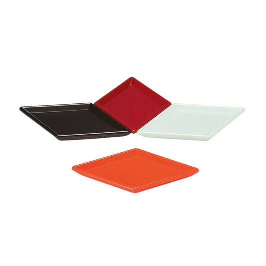 Zicco K-8511 Mini Baklava Dilimli Teşhir Tabağı, 17x11 cm, Beyaz